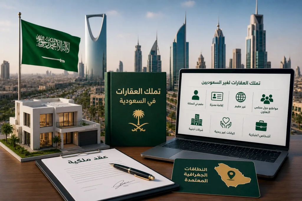 تملك العقارات في السعودية