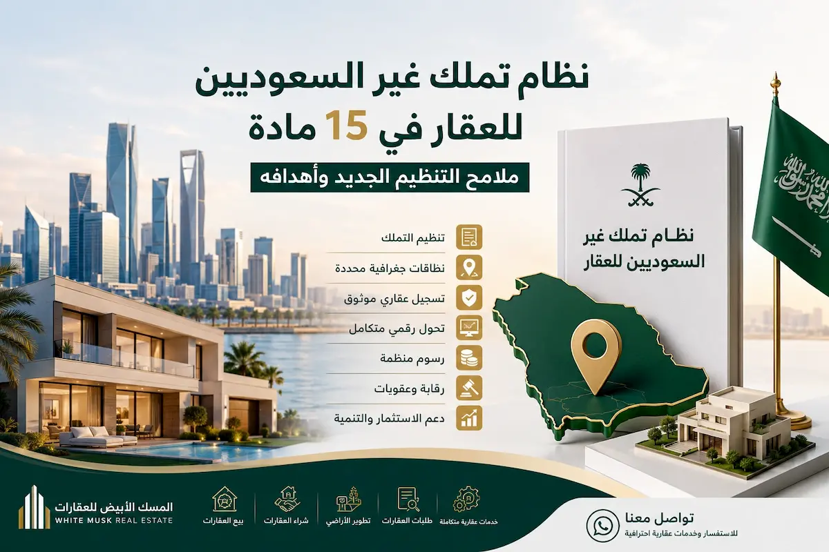 تملك غير السعوديين للعقار